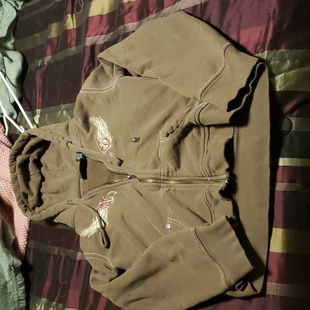 Harley Davidson zip hoodie size medium